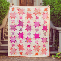 A Pink and Purple Ombre Helen Quilt
