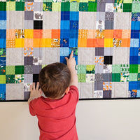 On the Fence Paper Quilt Pattern