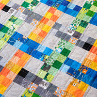 On the Fence Paper Quilt Pattern