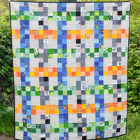 On the Fence Paper Quilt Pattern