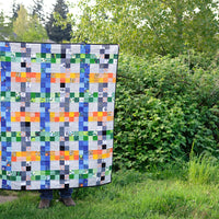 On the Fence Paper Quilt Pattern