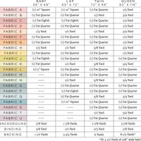 The Diana Quilt Paper Pattern