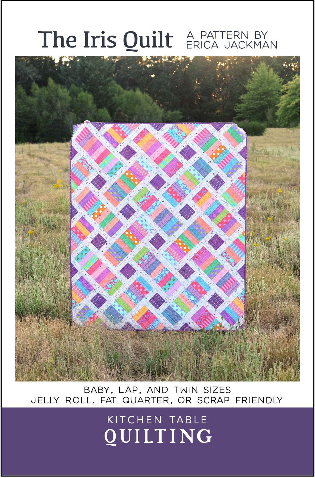 The Iris Quilt Paper Pattern