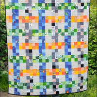 On the Fence Paper Quilt Pattern