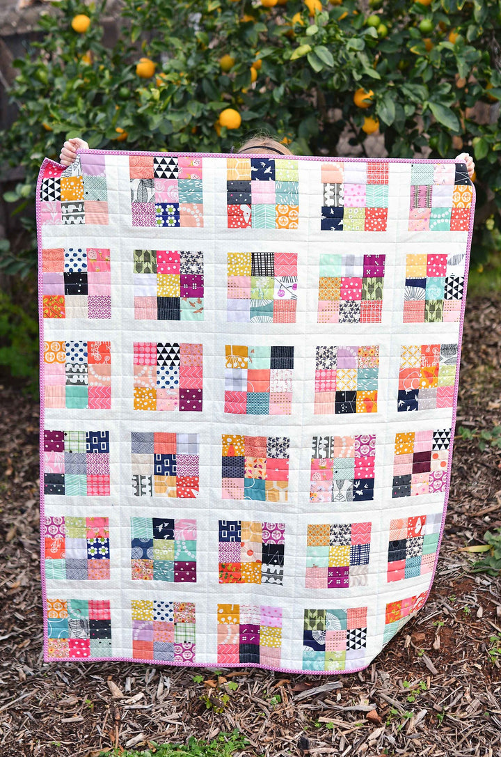 New Pattern - Modern Postage Stamp Quilt