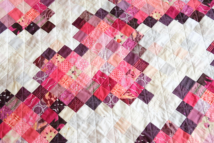 Pixel Love Scrap Quilt