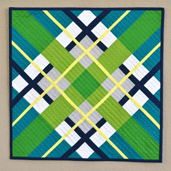 Kona Highlight Plaid Mini Quilt