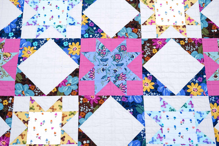 Dilly Dahlia Giant Block Tutorial