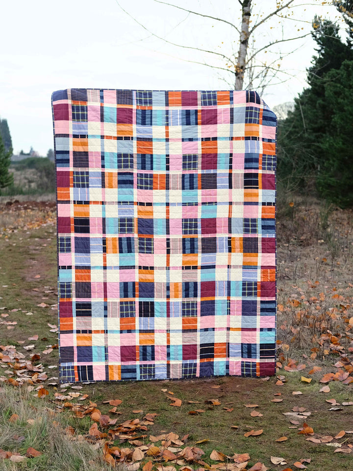 The Plaid-ish Quilt in Warp & Weft