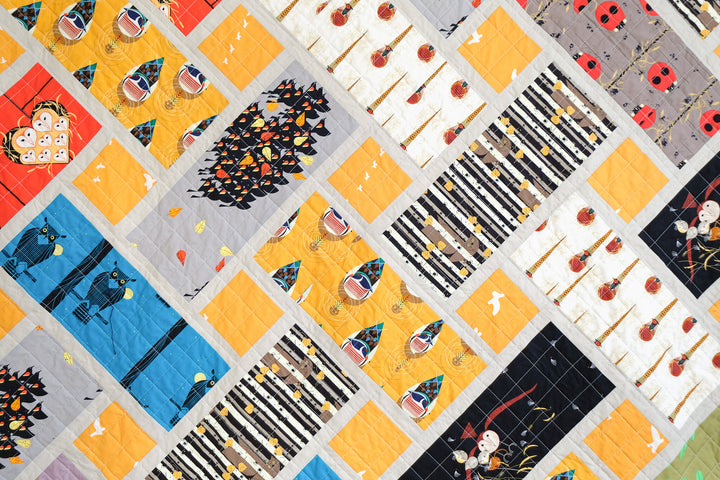 The Tessa Quilt in Charley Harper