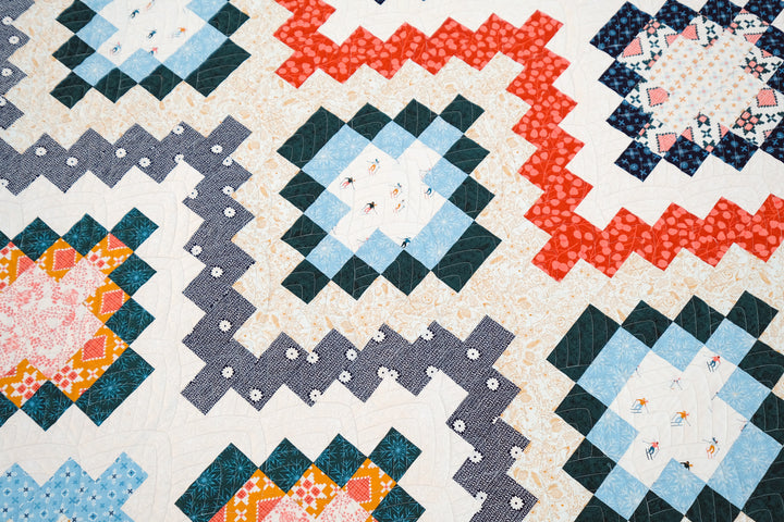 The Stella Quilt in Winterglow