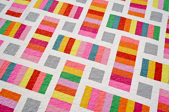 The Irene Quilt in Warp and Weft Hue