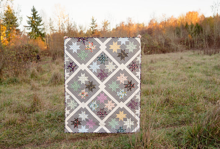 The Remy Quilt in Rifle Paper Co. Dahlia