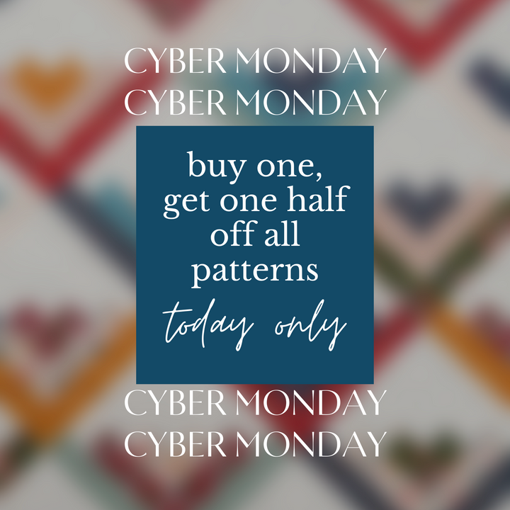 Cyber Monday Sale (With Early Pattern Access)!