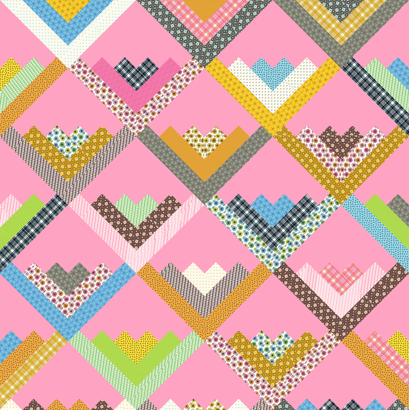The Bonnie Quilt Pattern Mockups