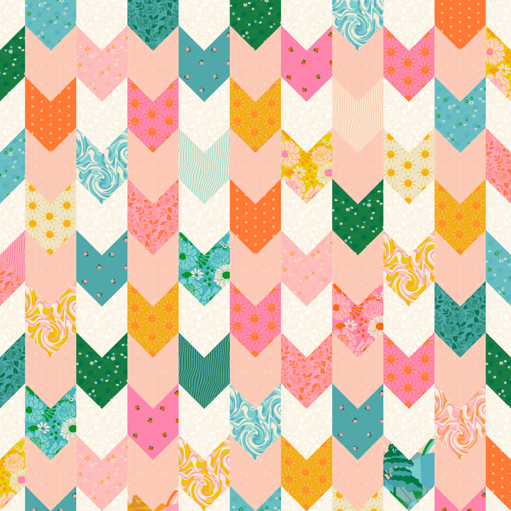 The Greta Quilt Pattern Mockups