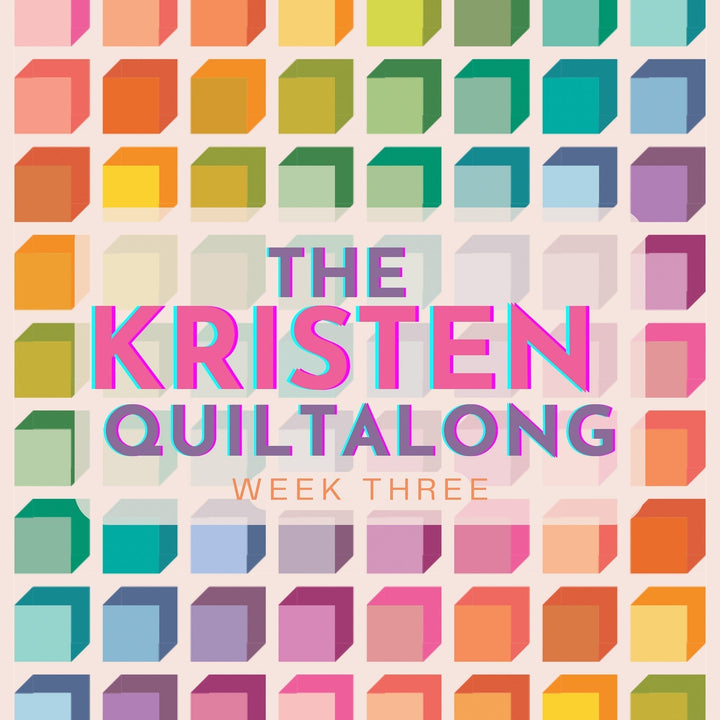 The Kristen Quiltalong Week 3 - Making Your Half-Square Triangles (HSTs)