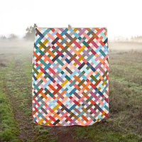 The Charlotte Quilt in Pure Solids