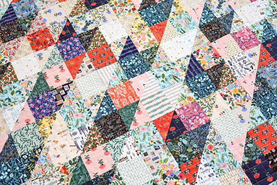 The Greta Quilt Paper Pattern