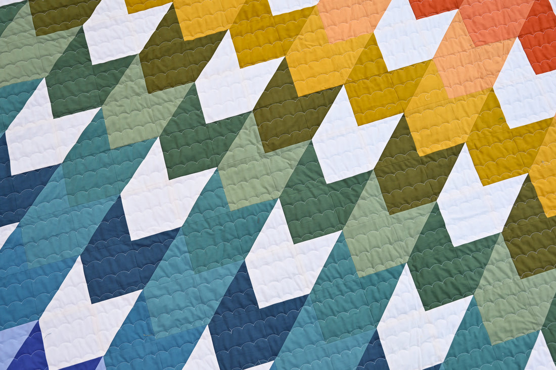 The Greta Quilt Paper Pattern