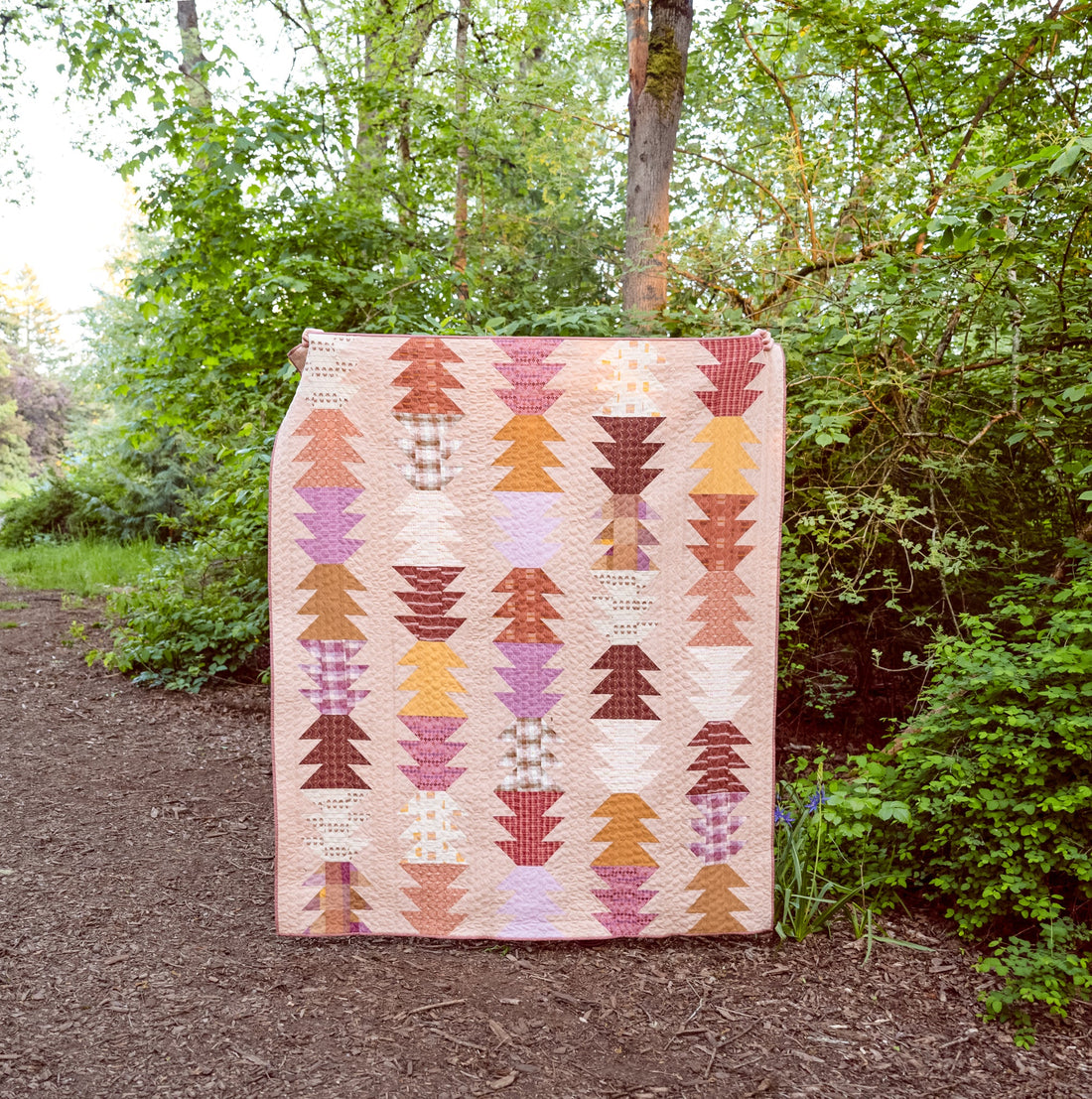 The Piper Quilt in Golden Hour