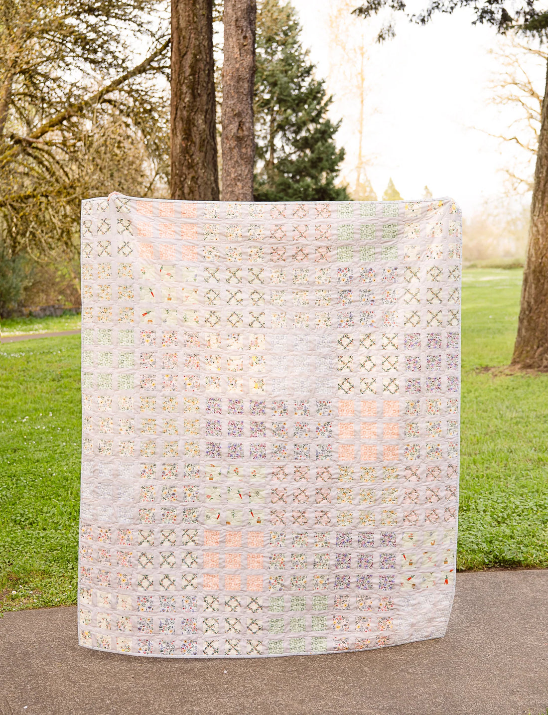 The April Quilt in Rifle Paper Co. Easter