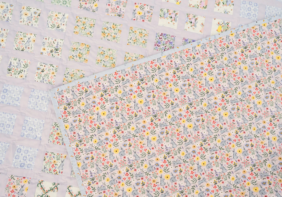 The April Quilt in Rifle Paper Co. Easter