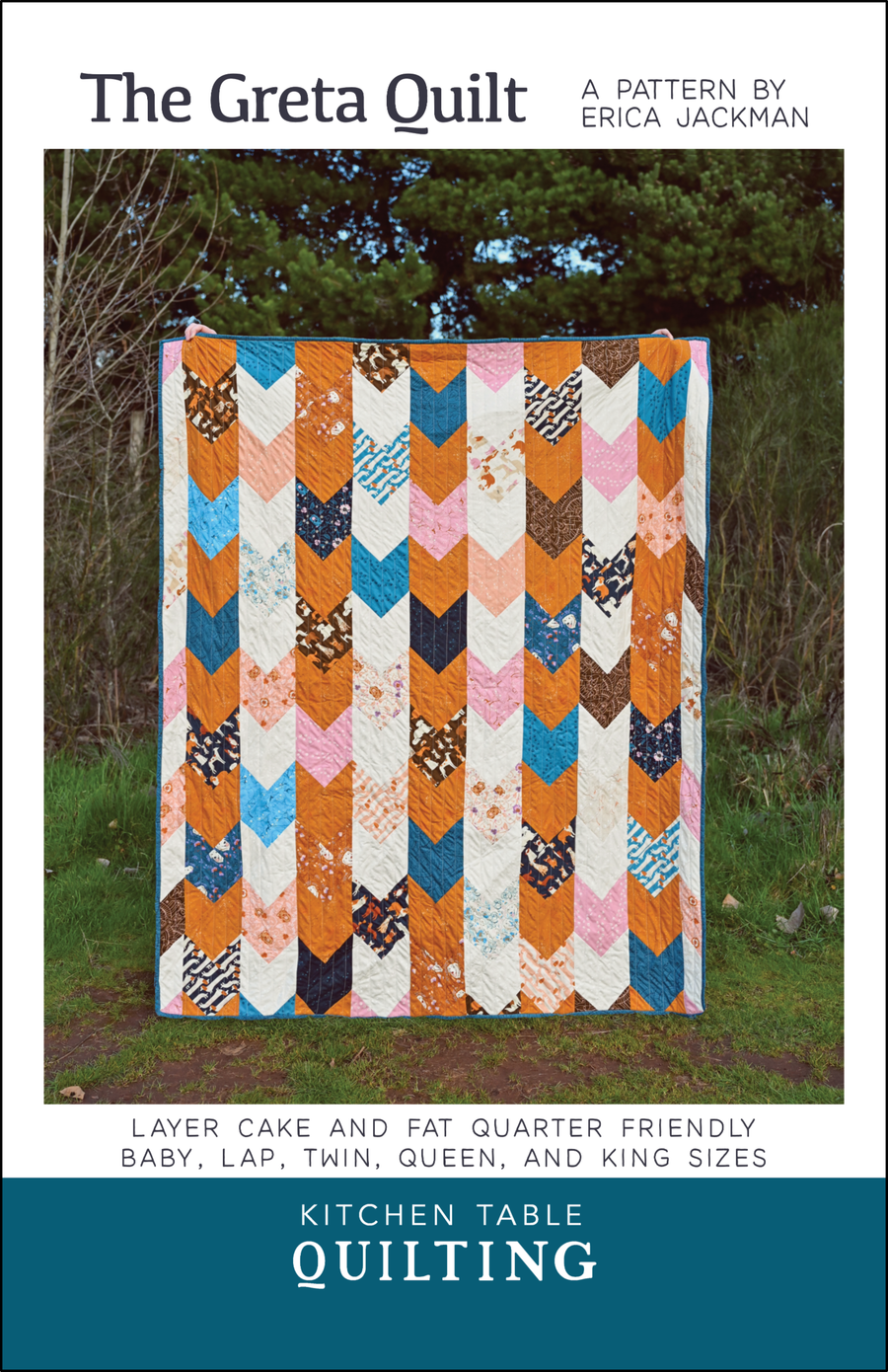 The Greta Quilt Paper Pattern