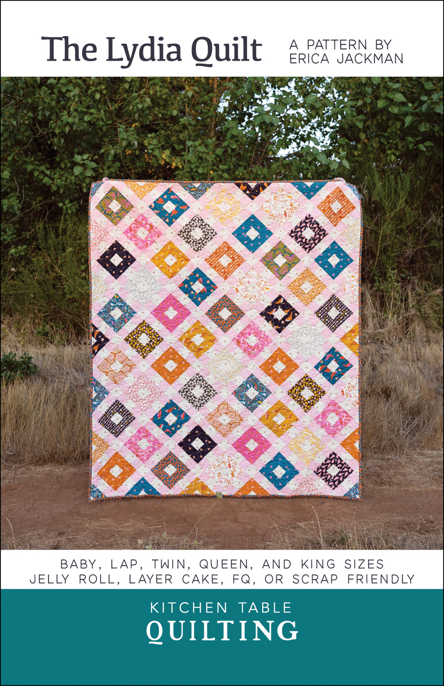 The Lydia Quilt Pattern Coloring Sheets