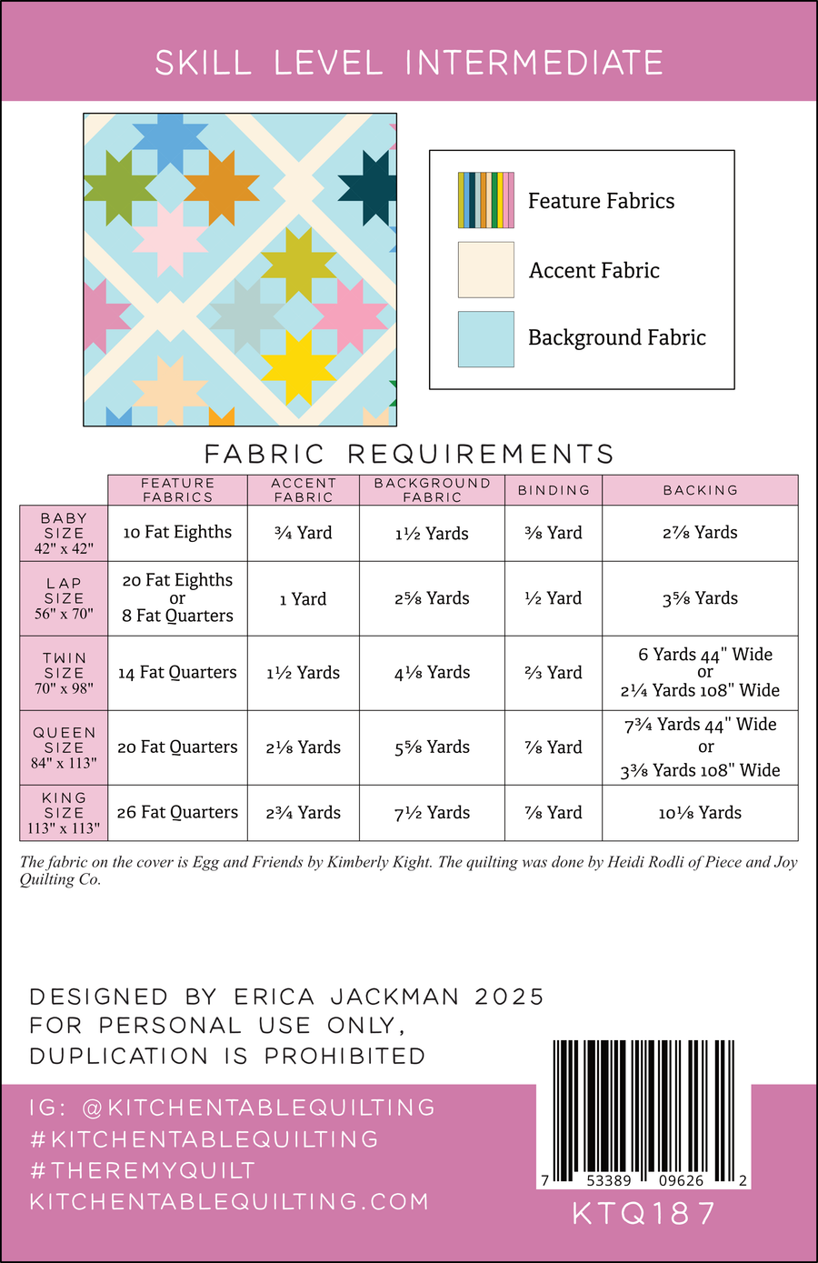 The Remy Quilt PDF Pattern