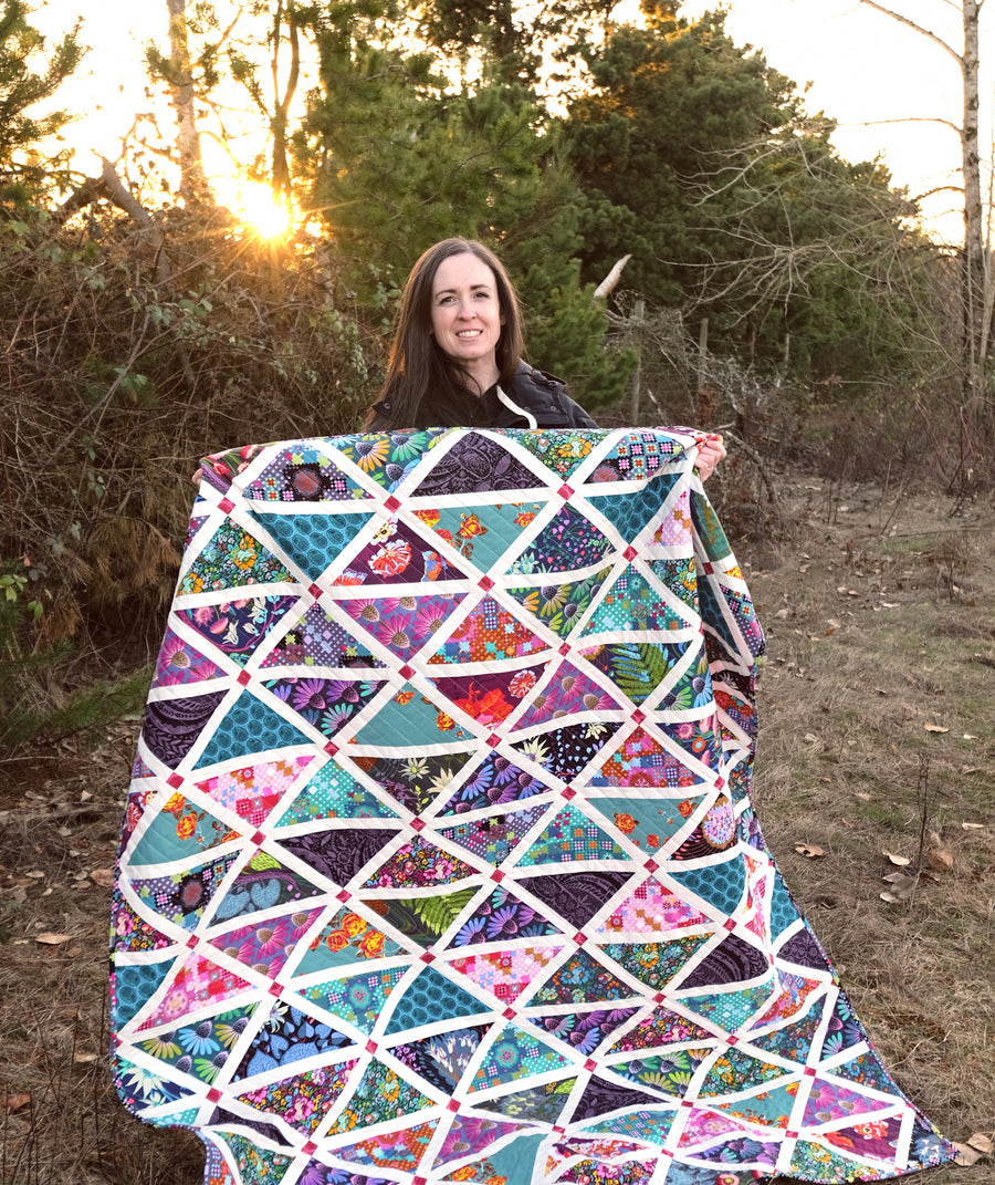 The Nina Quilt Pattern — Kitchen Table Quilting