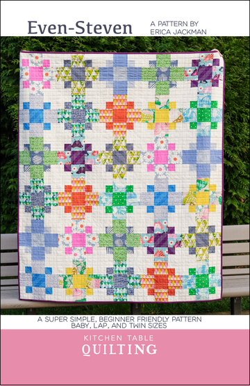 Even-Steven Quilt Pattern Coloring Sheets