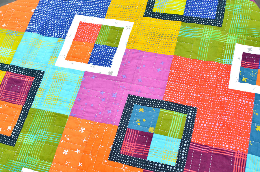 The Flora Quilt Paper Pattern