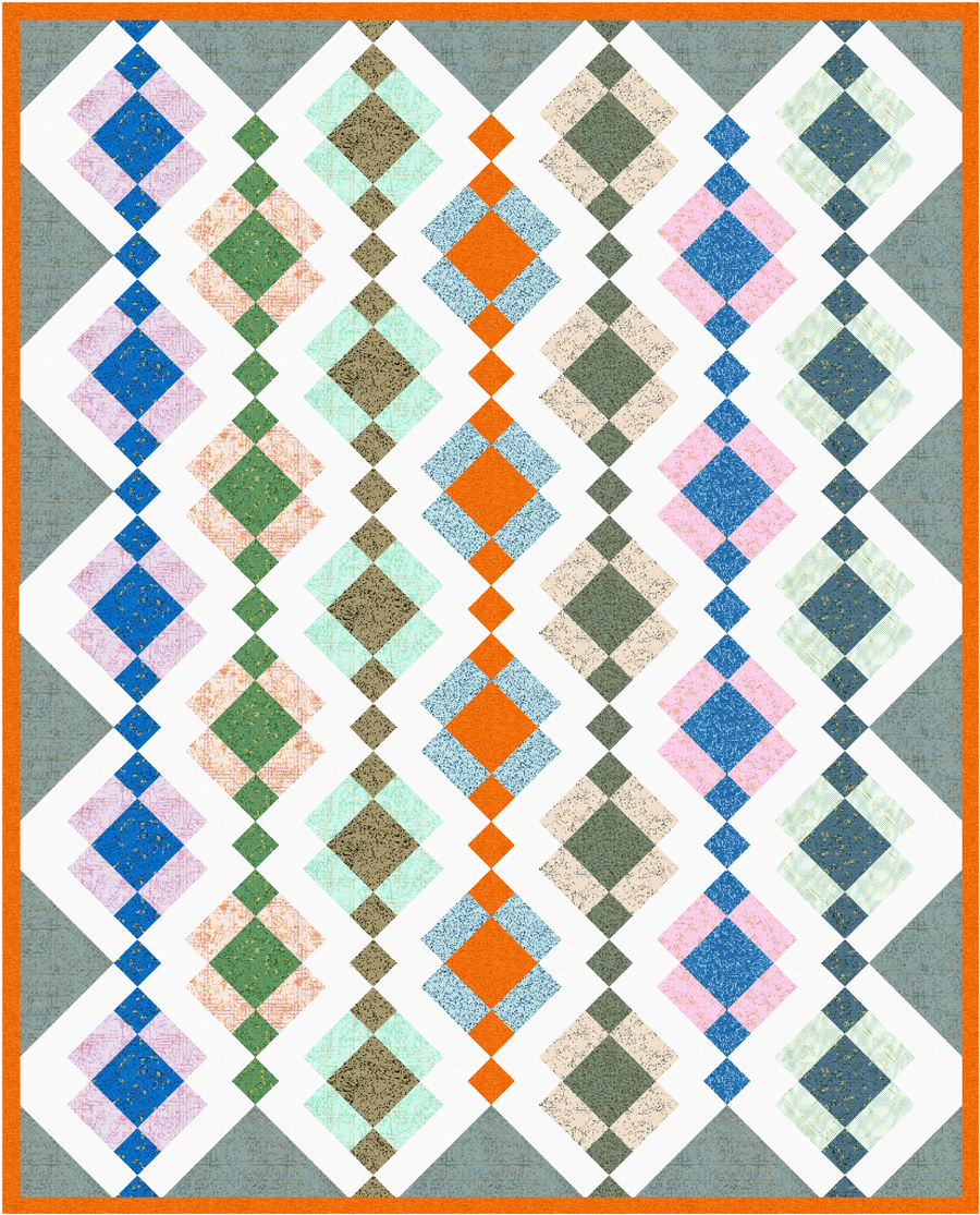 The Kelly Quilt Paper Pattern