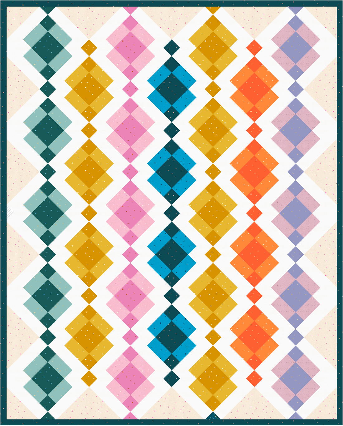 The Kelly Quilt Paper Pattern